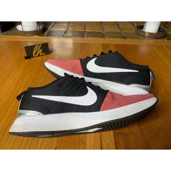 Size 8 W Nike Dualtone Racer “Pink Black” Athletic Running Shoes 917682-600 - Picture 6 of 8